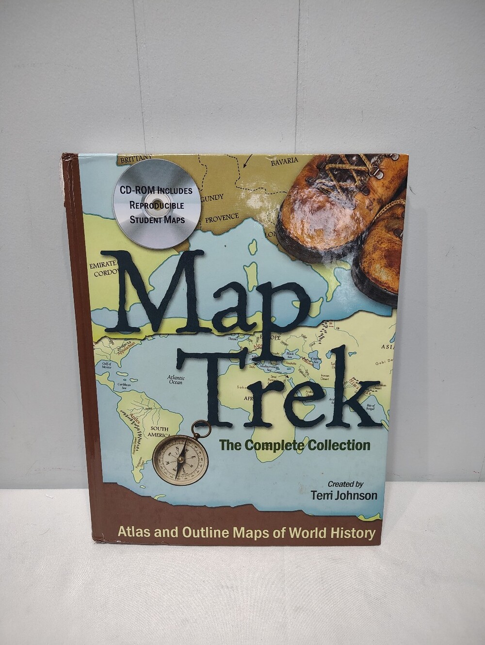 Map Trek The Complete Collection Hardcover Book & CD-ROM Terri Johnson
